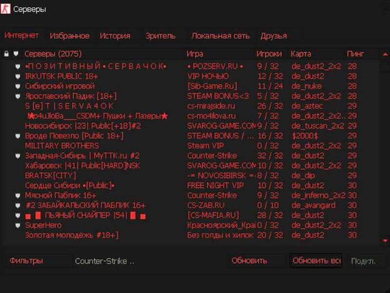 cs 1.6 для девушек
